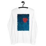 Ocean Heart Unisex Long Sleeve Tee