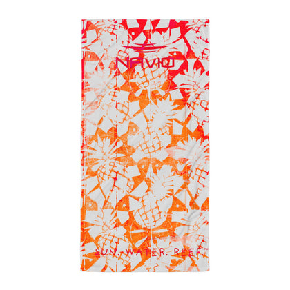 SWR Pineapple Towel, red