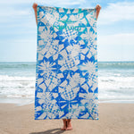 SWR Pineapple Towel, blue