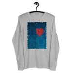 Ocean Heart Unisex Long Sleeve Tee