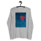 Ocean Heart Unisex Long Sleeve Tee