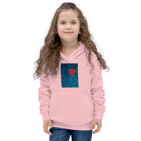 Ocean Heart Kids Hoodie