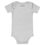 Happy Dolphin one-piece baby short-sleeve shirt