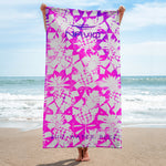 SWR Pineapple Towel, fuchsia