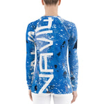 SWR Blue Logo Women's Rash Guard