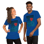 Ocean Heart Short-Sleeve Unisex T-Shirt