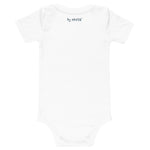 Happy Dolphin one-piece baby short-sleeve shirt