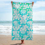 SWR Pineapple Towel, turquoise