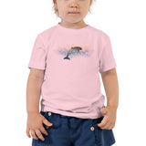 Happy Dolphin Toddler Short Sleeve Tee