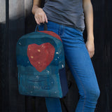 Ocean Heart Backpack