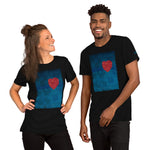 Ocean Heart Short-Sleeve Unisex T-Shirt