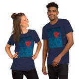 Ocean Heart Short-Sleeve Unisex T-Shirt