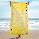 Sea Me towel yellow