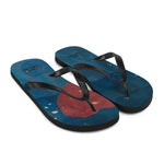 Ocean Heart Flip-Flops