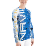 SWR Blue Logo Women's Rash Guard