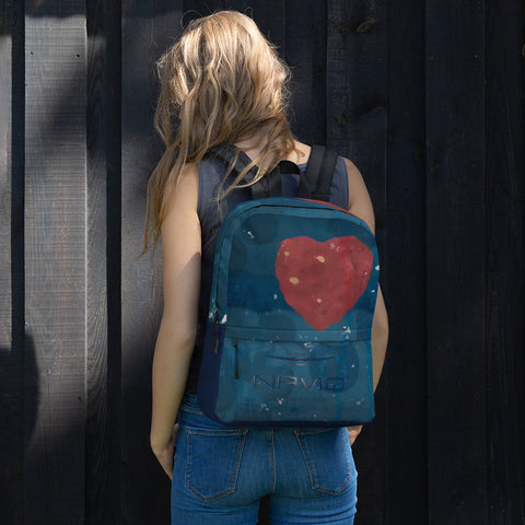 Ocean Heart Backpack