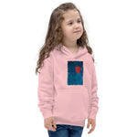 Ocean Heart Kids Hoodie