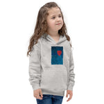 Ocean Heart Kids Hoodie