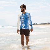 SWR Blue Logo Men's Rash Guard