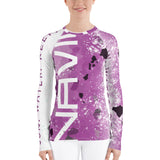 SWR Raspberry Logo Women's Rash Guard