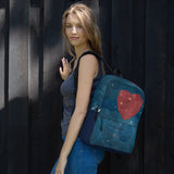 Ocean Heart Backpack