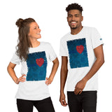 Ocean Heart Short-Sleeve Unisex T-Shirt