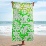 SWR Pineapple Towel, green