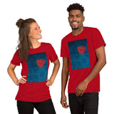 Ocean Heart Short-Sleeve Unisex T-Shirt