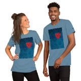 Ocean Heart Short-Sleeve Unisex T-Shirt