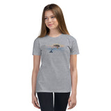 Happy Dolphin Youth Short Sleeve T-Shirt