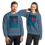 Ocean Heart unisex Sweatshirt